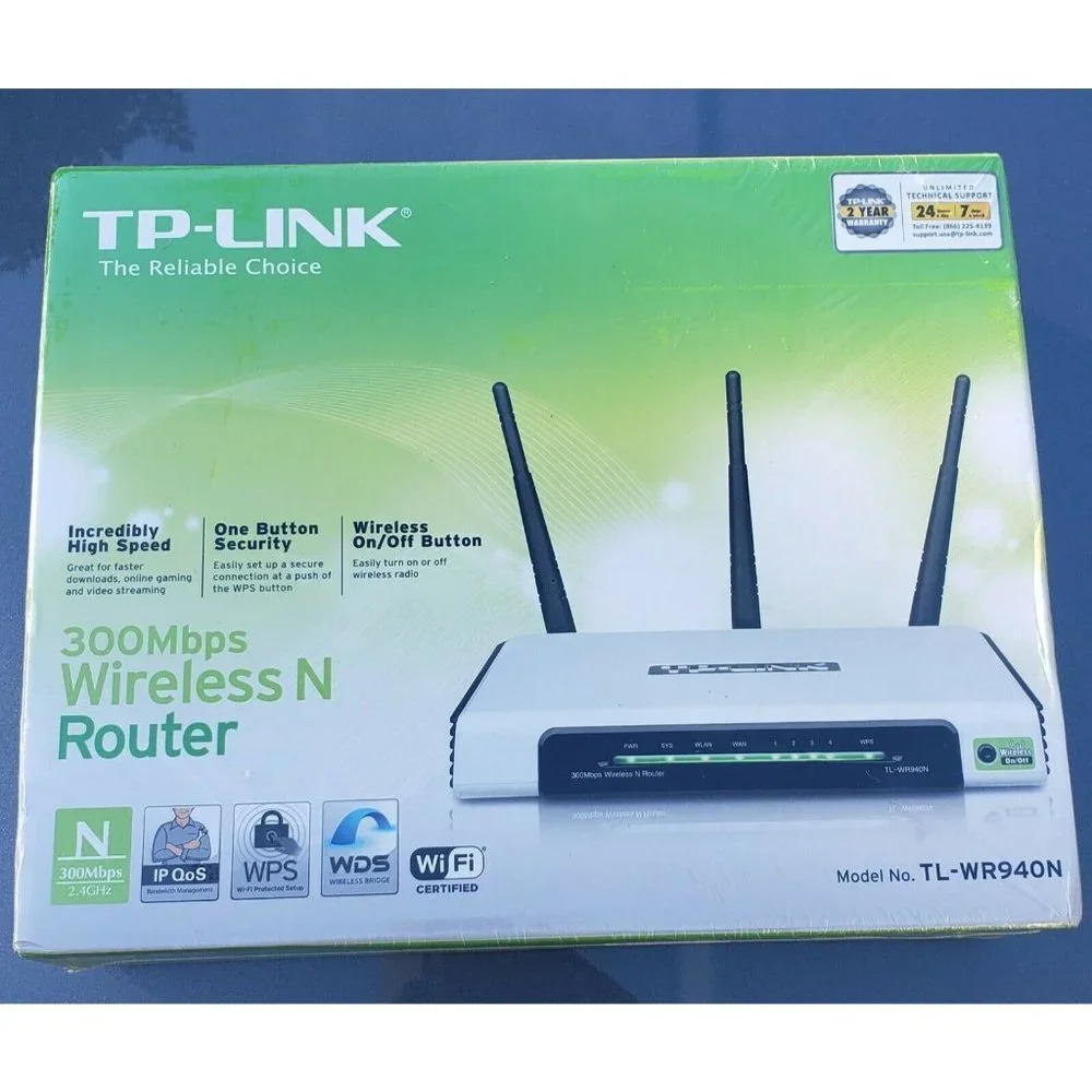 *NEW** TP-Link TL-WR940N Wireless Router - Black